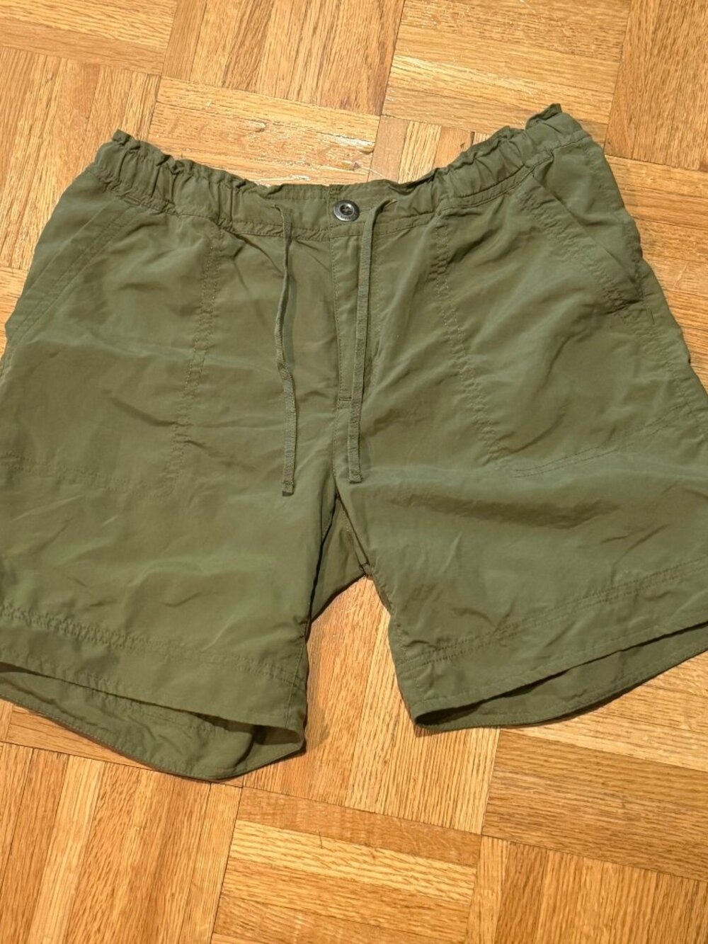Patagonia Olive Green Hiking Shorts